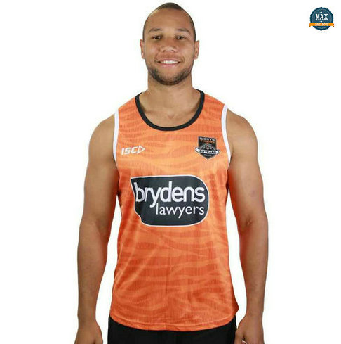 Max Maillot Rugby Debardeur Wests Tigers 2019/20