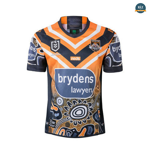 Max Maillot Rugby Wests Tigers Édition de héros 2019/20