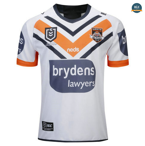Max Maillot Rugby Wests Tigers Exterieur 2019/20