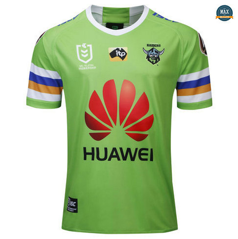 Max Maillot Rugby Canberra Raiders Domicile 2019/20