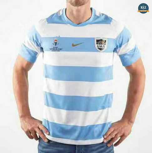 Max Maillot Rugby Argentine Coupe du monde 2019/20
