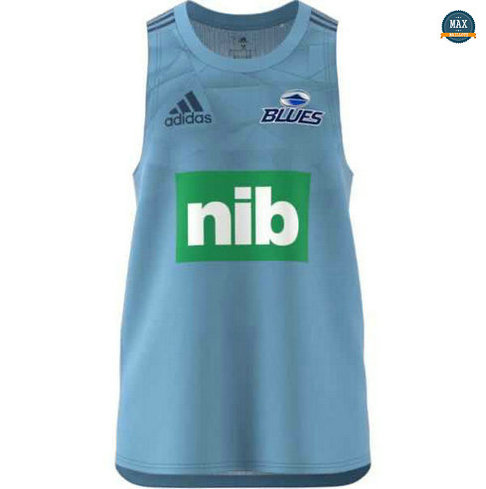 Max Maillot Rugby Debardeur Blues 2020/21